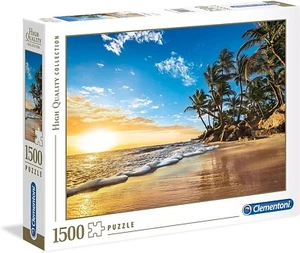 Clementoni Puzzle 1500 HIGH QUALITY Collection Tropical Sunrise 84x59 cm Nuovo - Foto 1 di 2