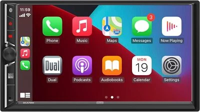 Dual Electronics DCA73W 7" Apple CarPlay Android Auto Wired or Wireless New - Image 1 of 4