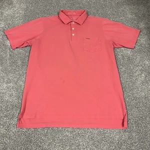 B Draddy SunnyBrook Golf Club Polo Shirt Mens Size Medium Pink Cotton Golf Polo - Picture 1 of 10