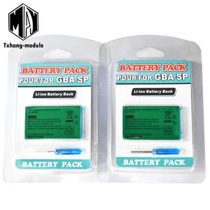 Pack de 2 baterías recargables Gameboy Advance SP 850mAh para Nintendo Game Boy GBA - Imagen 1 de 5