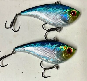 Xcalibur XR75 / XRK75 One Knocker Lipless Crankbait 3/4oz - Blue Shiner - Picture 1 of 22