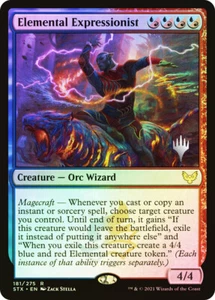 MTG FOIL Elemental Expressionist Promo Pack Strixhaven School of Mages  - Promo: - Picture 1 of 1
