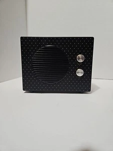 Kate Spade NewYork Bluetooth Wireless Portable Speaker Black and White Polkadot - Picture 1 of 3