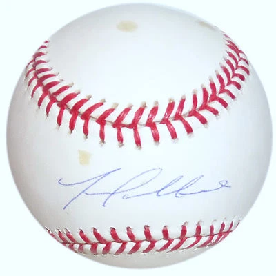 YOVANI GALLARDO FIRMADO OML BÉISBOL TEXAS RANGERS CERVECEROS STEINER SPORTS CERTIFICADO DE AUTENTICIDAD DE NUEVA CIUDAD+ Foto 1 de 3