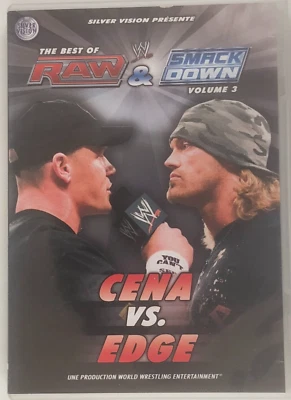 WWE The Best of Raw Et Smack Down Vol.3 Cena Vs Edge DVD - Photo 1/2
