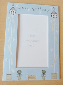 New Baby Photo Card + Envelope. Space inside for baby’s details to be inserted - Picture 1 of 3
