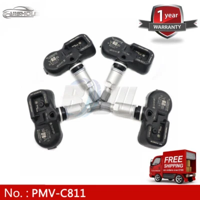 Sensor de presión de neumáticos 4X TPMS PMV-C811 para Infiniti G37 EX35 Q60 QX56 QX80 315Mhz Foto 1 de 4