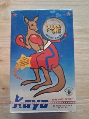 Factory Sealed  Box of 1991 - 1992 Kayo Boxing Trading Cards  Free Shipping - Image 1 of 2