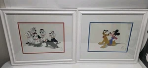 Walt Disney Mickey Down Under y 101 Dálmatas Sericel con certificado de autenticidad - Imagen 1 de 7
