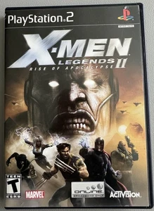 CIB X-Men Legends II: Rise of Apocalypse (Sony PlayStation 2, 2005) Komplett - Bild 1 von 4