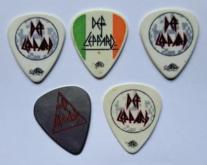 Lote de selección de guitarra de gira de conciertos DEF LEPPARD Phil Collen Vivian Campbell Signature - Imagen 1 de 6