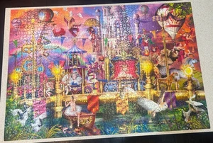 MAGIC CIRCUS PARADE (Clementoni) -- 2000 Piece Jigsaw Puzzle -- Complete - Picture 1 of 3