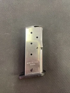 Beretta NANO 9 mm 6 Round Stainless Magazine Factory Original - Picture 1 of 1