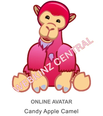 Webkinz Classic Candy Apple Camel *Code Only* - Image 1 of 4