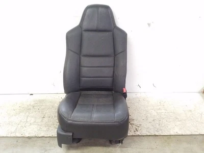 Black Heated Leather Front Right Passenger Seat | Fits 2008-2010 Ford F250 F350 - Image 1 of 4