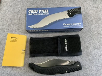 Холодное оружие Японии Vaquero Grande 21GNS Nogales черный нож с нейлона мешок новая коробка - Изображение 1 из 4