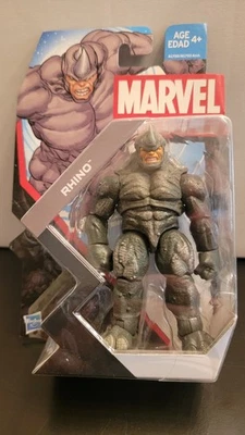 Figura de acción Marvel Universe Series 5 #003 RHINO 2013 en tarjeta Foto 1 de 4