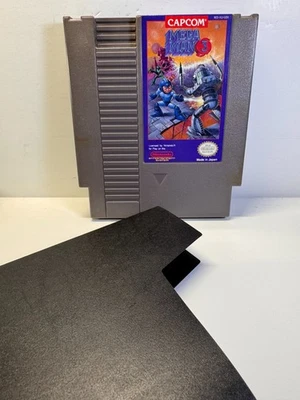 Mega Man 3 (Nintendo NES, 1988) Authentic. Tested. Sleeve. - Image 1 of 4