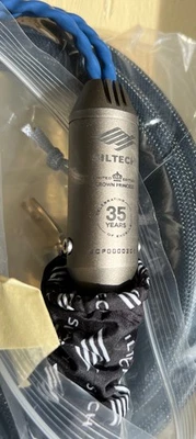 CHINESE ASSEMBLED Siltech PRINCESS Crown Speaker Cables; 2m Pair Box IMMACULATE - Image 1 of 4