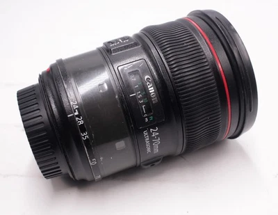 Lente Canon EF 24-70 mm f/2,8L II USM - COMO ESTÁ Foto 1 de 4