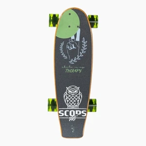 Monopatín completo Shortboard 26" dedos cruzados ABEC-9 cubierta - Imagen 1 de 7