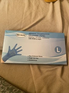 3000 Pieces Med Glove Medical Examination (TPA) Gloves S/M/L/XL (BRAND NEW) - Picture 1 of 3