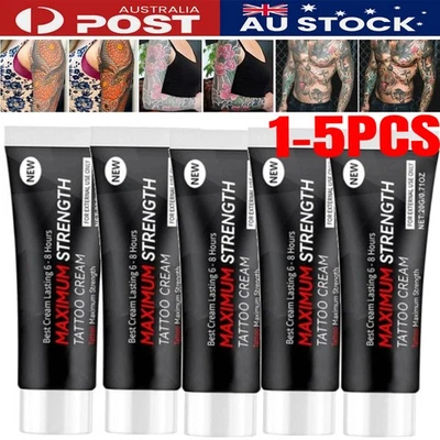1-5X Tattoo Numibing Cream Gel 20 Grams-Up to 6 Hours Extra smooth for Tattoos - image 1 of 4