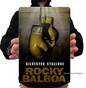 Poster in metallo film Rocky Balboa - Insegna in latta da collezione - Dimensioni:20x30 cm - Foto 1 di 7