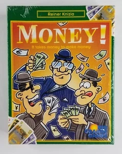 Reiner Knizia GELD! Kartenspiel - Rio Grande Games, 1999 - NEU - SEALED - Bild 1 von 2