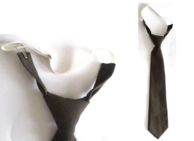 DDR dunkle Krawatte (für Uniform NVA Grenztruppen Stasi ) East german army tie - Bild 1 von 3