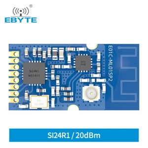 2PCS SMD E01C-ML01SP2 2.4GHz Compatible nRF24L01 PA LNA RF Wireless Transceiver - Picture 1 of 6