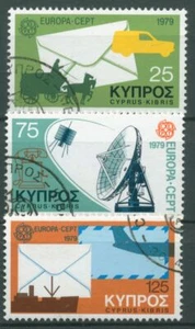 Chipre 1979 Europa CEPT Correos y Telecomunicaciones 501/03 sellado - Imagen 1 de 1