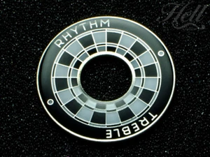 BULLSEYE Toggle Switch Washer Ring Rhythm Treble. Les Paul, SG More - Picture 1 of 5
