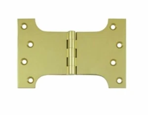 Bisagra de puerta del parlamento latón liso 4x6 en 8 variaciones de Deltana - Imagen 1 de 11