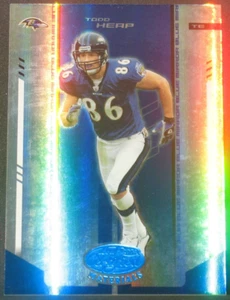 Todd Heap 2004 Leaf Certified Materials Mirror Blue Parallel #13 (40/50) Ravens - Picture 1 of 2