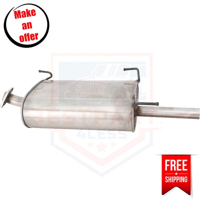 201004Z000 Rear Muffler steel for 2004-2006 Nissan Sentra Base, S Foto 1 de 4