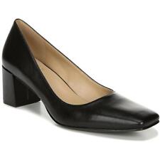 Naturalizer Womens Karina Black Leather Pumps Shoes 10 Medium (B M) BHFO 8157