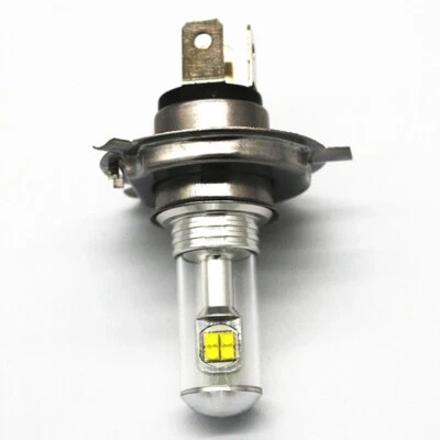 Motorcycle Light Front Lamp Bulb Headlight Bright High Low Beam Aluminum Alloy - Image 1 of 4