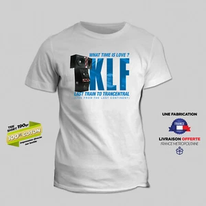 T-Shirt Tribute KLF Last Train To Trancentral BLUE - Picture 1 of 15