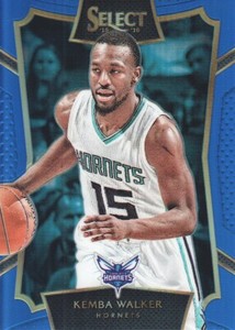 2015-16 Select Basketball Concourse Prizms Blue #46 Kemba Walker /249
