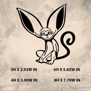 Momo|Avatar|Anime|Vinyl Sticker |Decal for Window|Laptop & Any smooth surface - Picture 1 of 8