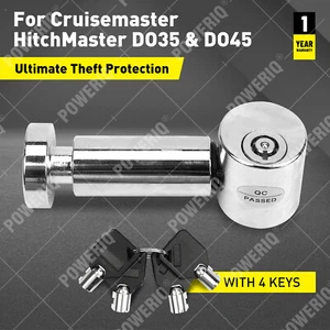 Fits Cruisemaster HITCHMASTER Bi Lock for DO35 & DO45 Hitch Coupler AU STOCK - Picture 1 of 9