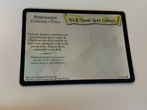 Nearly Headless Nick Holo Portuguese Base Set 13/116 Harry Potter TCG - Picture 1 of 2