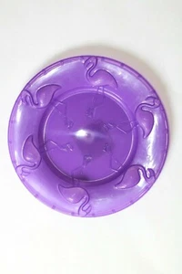 1 piece 9.5" dia. Flamingo Serving Tray - Green, Purple, Pink, Yellow () - Picture 1 of 16