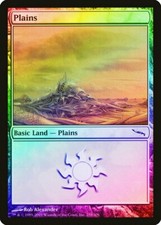 Plains (288) FOIL Mirrodin NM Basic Land MAGIC THE GATHERING MTG CARD ABUGames