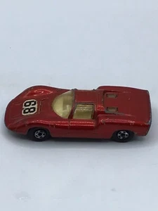 Vintage 70’s Matchbox Porsche 910 Superfast Lesney England Diecast Car Red #68 - Picture 1 of 8