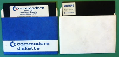1980's 🔥COMMODORE🔥 Computer Test Demo Model 1541 & 1540 Floppy 5.25 DISKS ONLY - Image 1 of 4