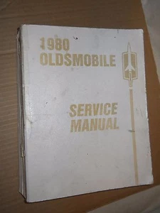 1980 Oldsmobile Chassis Service Manual (1979, Paperback, Illustrated - Picture 1 of 9