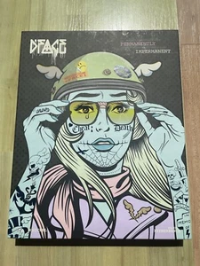 D*Face Permanently Impermanent Special Edition 1st Hand Printed Cover SIGNED - Picture 1 of 4