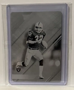 2019 Panini XR - Gilded Greats #11 Marcus Allen, Printing Plate, Front Black, /1 - Picture 1 of 2